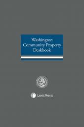 Washington Community Property Deskbook cover