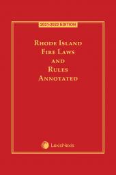Rhode Island Fire Laws and Rules Annotated cover
