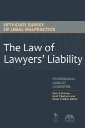 The Law of Lawyers' Liability cover