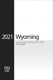 CSC® Wyoming Laws Governing Business Entities Annotated cover