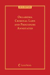 Oklahoma Criminal Laws and Procedure Annotated 