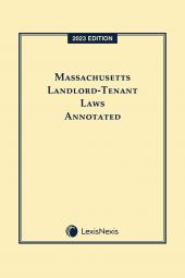 Massachusetts Landlord-Tenant Laws Annotated cover