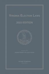 Virginia Election Laws cover
