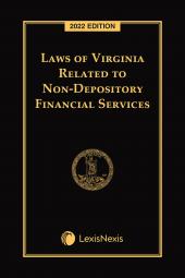 Laws of Virginia Related to Non-Depository Financial Services cover
