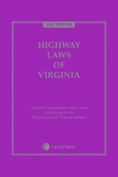 Highway Laws of Virginia cover