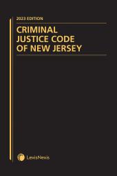 Criminal Justice Code of New Jersey cover