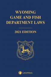 Wyoming Game and Fish Department Laws cover