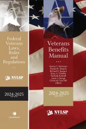 Veterans Benefits Manual and Federal Veterans Laws, Rules and Regulations (Bundle) cover