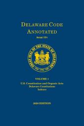 NOT USED - Delaware Code Annotated cover