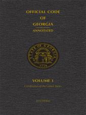Official Code of Georgia Annotated cover