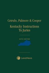 Kentucky Instructions to Juries (Set) cover