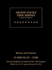 USCS Money and Finance Set:  Title 31 cover