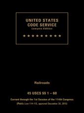 USCS Railroads Set:  Title 45 cover