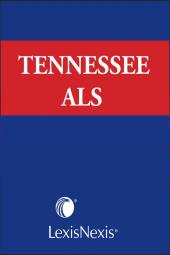 Tennessee Advance Legislative Service cover