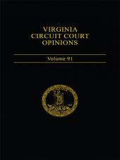 Virginia Circuit Court Opinions cover