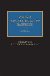 Virginia Domestic Relations Handbook cover
