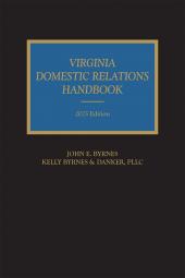 Virginia Domestic Relations Handbook cover