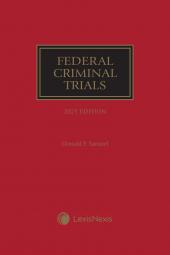 Federal Criminal Trials cover