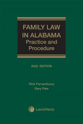 Family Law in Alabama: Practice and Procedure cover