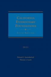 California Evidentiary Foundations cover