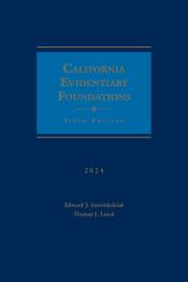 California Evidentiary Foundations cover