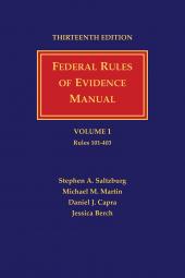 Federal Rules of Evidence Manual cover