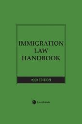 Immigration Law Handbook cover