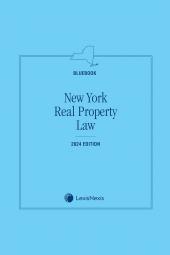 New York Real Property Law (Bluebook) cover