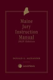 Maine Jury Instruction Manual cover