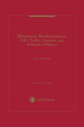 Minnesota Misdemeanors: DWI, Traffic, Criminal, and Ordinance Offenses cover
