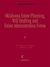 Oklahoma Estate Planning, Will Drafting and Estate Administration Forms cover