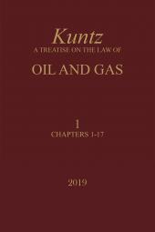 Kuntz, A Treatise on the Law of Oil and Gas cover