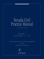 Nevada Civil Practice Manual cover