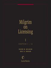 Milgrim on Licensing cover