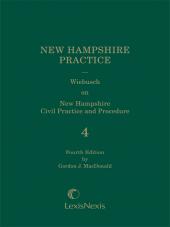 Wiebusch on New Hampshire Civil Practice and Procedure (Volume 4) cover