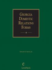 Georgia Domestic Relations Forms cover