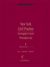 New York Civil Practice: SCPA cover