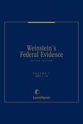 Weinstein's Federal Evidence cover