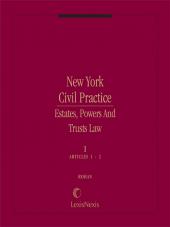 New York Civil Practice: EPTL cover