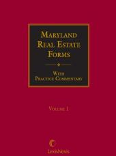 Maryland Real Estate Forms cover