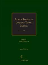 Florida Residential Landlord-Tenant Manual cover