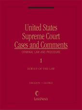 United States Supreme Court Cases and Comments: Criminal Law and Procedure cover