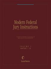Modern Federal Jury Instructions - Criminal Volumes cover