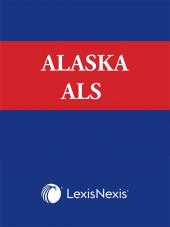 Alaska Advance Legislative Service cover