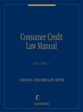 Consumer Credit Law Manual cover