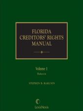 Florida Creditors' Rights Manual cover