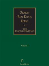 Georgia Real Estate Forms cover