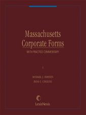 Massachusetts Corporate Forms cover