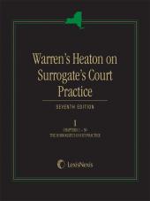 Warren's Heaton on Surrogate's Court Practice cover