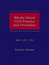 Rhode Island Civil Practice and Procedure cover